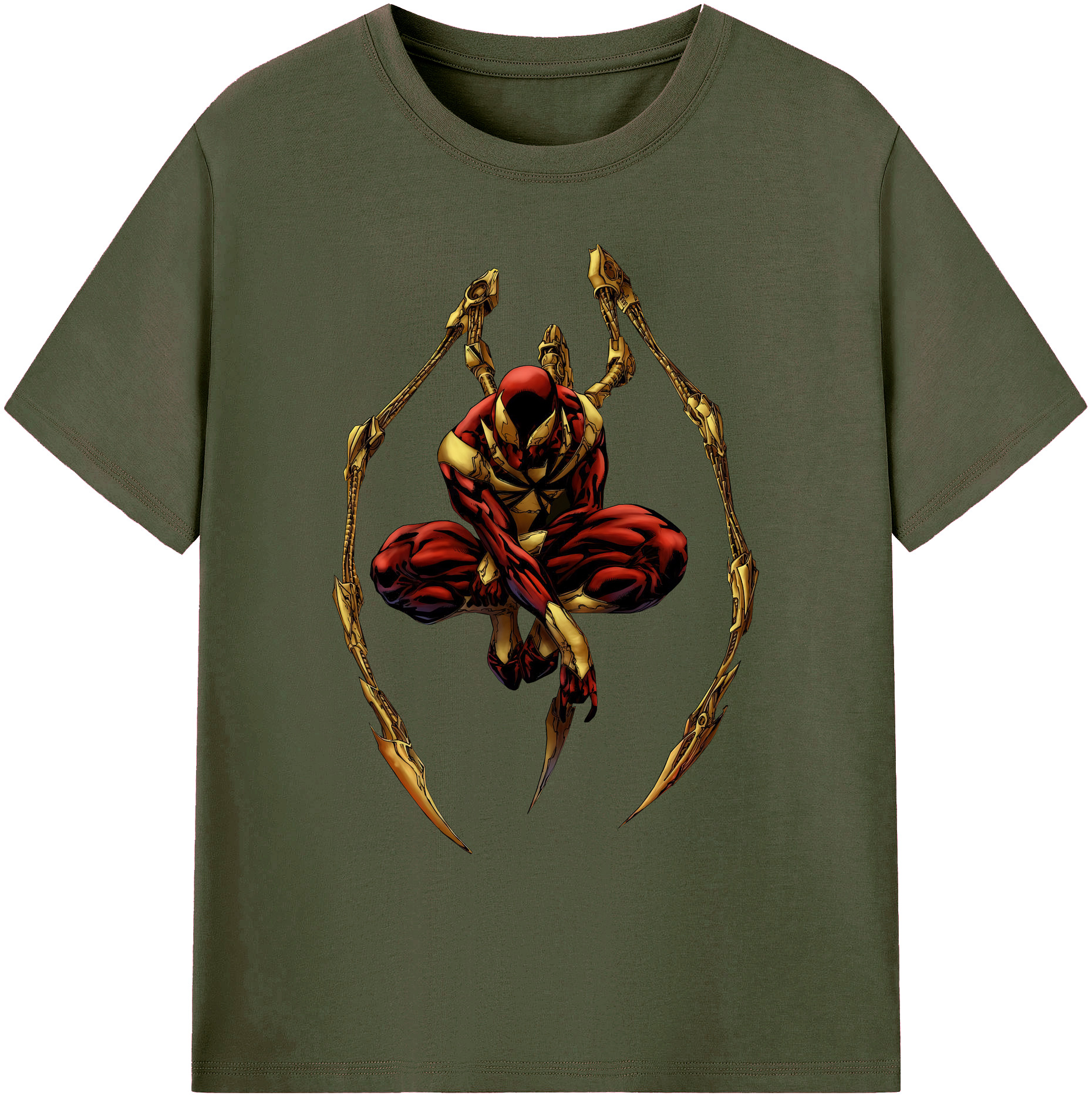 （画像用） Spider Man スパイダーマン 綿100％ メンズ半袖Tシャツ｜肌触りやわらか＆通気性